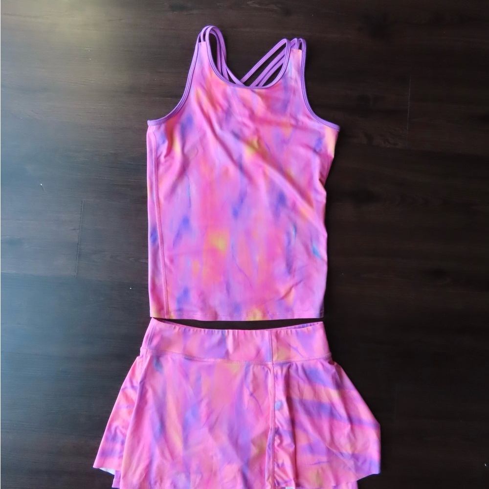 All in Motion Pink and Purple Activewear Set